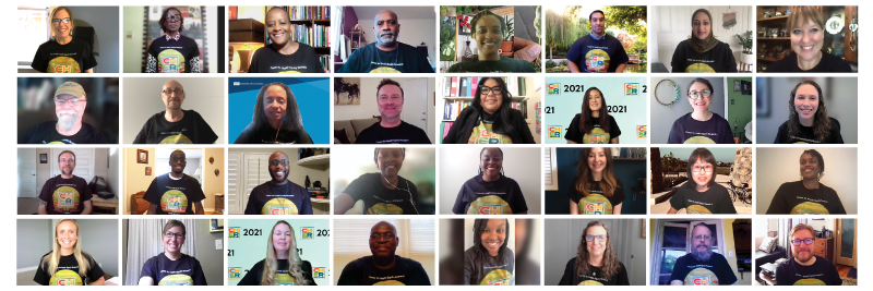 2021 CHER Institute staff, mentors and fellows on Zoom