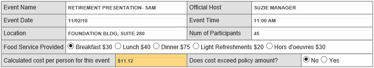 payee information