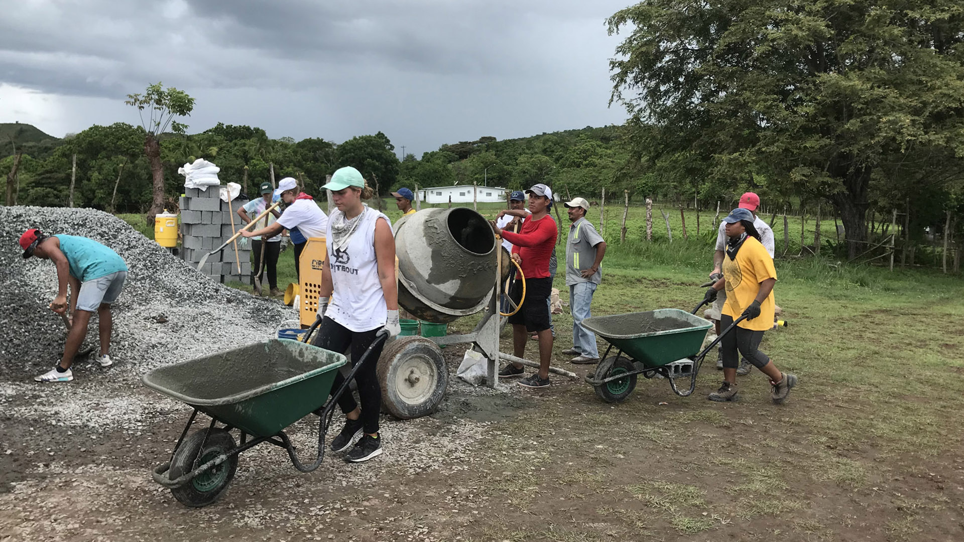 Group of workers