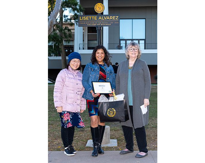 Lizette Alvarez signpost on Friendship Walk