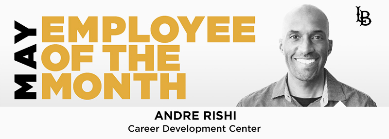Andre Rishi recognition on the 7th Street Marquee